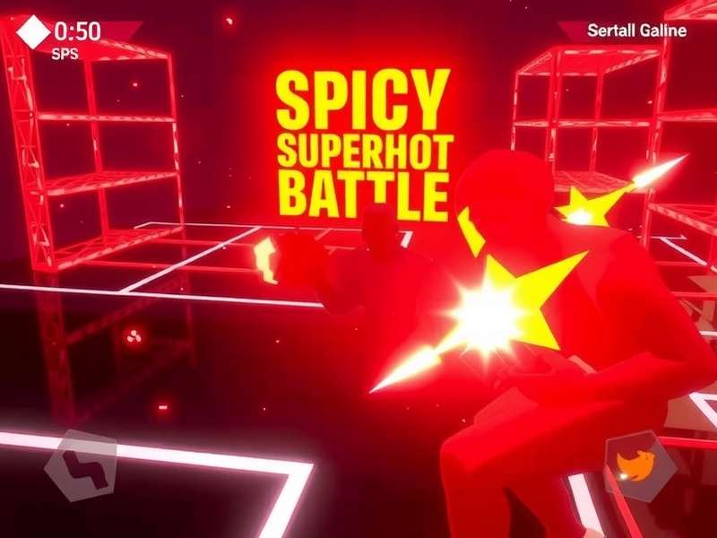 Spicy Superhot Battle gameplay screenshot
